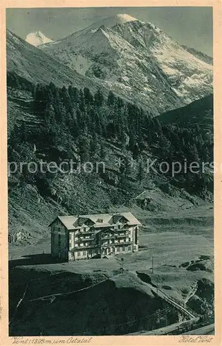 AK / Ansichtskarte Vent_Tirol  Vent_Tirol