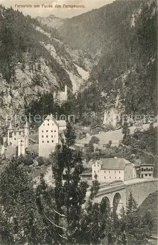 AK / Ansichtskarte Nassereith Fernstein am Fusse des Fernpasses Nassereith