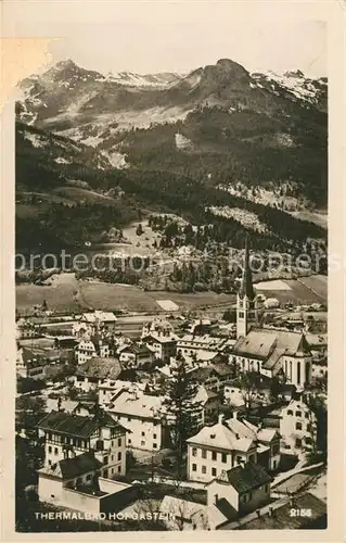 AK / Ansichtskarte Bad_Hofgastein Fliegeraufnahme Thermalbad Bad_Hofgastein