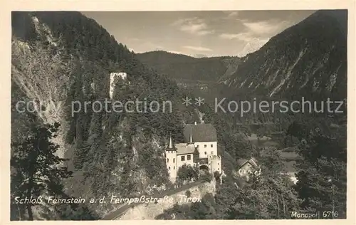 AK / Ansichtskarte Fernsteinsee Schloss Fernstein  Fernsteinsee