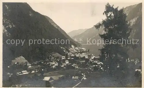 AK / Ansichtskarte Hallstatt_Salzkammergut  Hallstatt_Salzkammergut