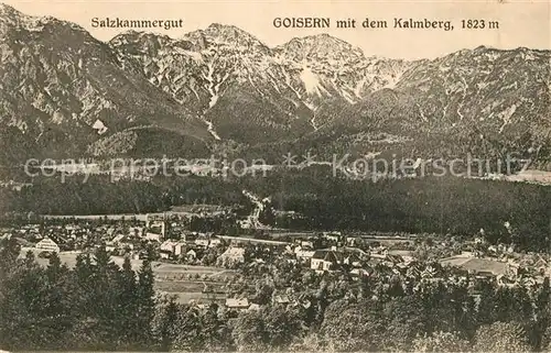 AK / Ansichtskarte Goisern_Salzkammergut_Bad mit Kalmberg Goisern_Salzkammergut_Bad