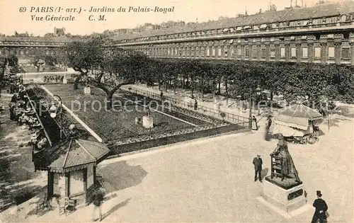 AK / Ansichtskarte Paris Jardins du Palais Royal  Paris