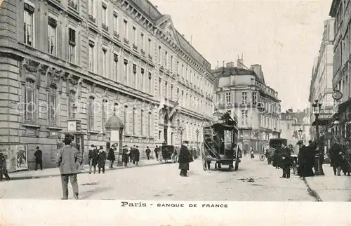 AK / Ansichtskarte Paris Banque de France  Paris