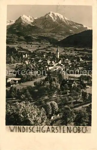AK / Ansichtskarte Windischgarsten Gesamtansicht mit Alpenpanorama Windischgarsten