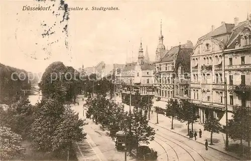 AK / Ansichtskarte Duesseldorf Stadtgraben Koenigsallee Duesseldorf