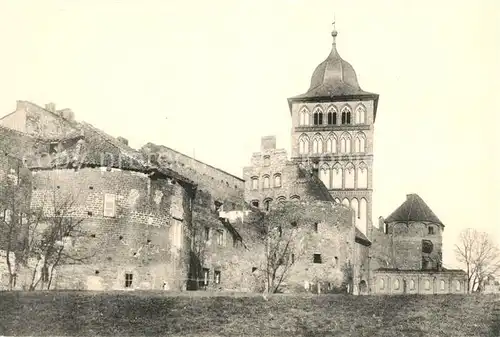 AK / Ansichtskarte Luebeck Burgtormauer Luebeck
