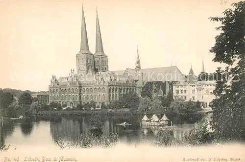 AK / Ansichtskarte Luebeck Dom und Museum Luebeck