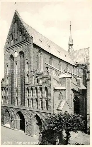 AK / Ansichtskarte Luebeck Katharinenkirche Luebeck