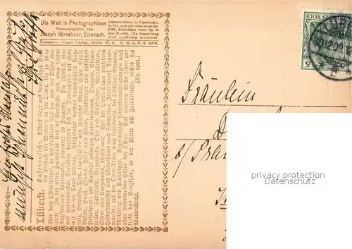 AK / Ansichtskarte Luebeck Hafen Blick zur Altstadt Serie Die Welt in Photographien Luebeck