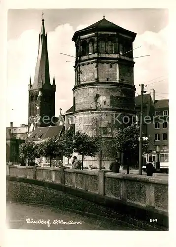 AK / Ansichtskarte Duesseldorf Schlossturm Duesseldorf