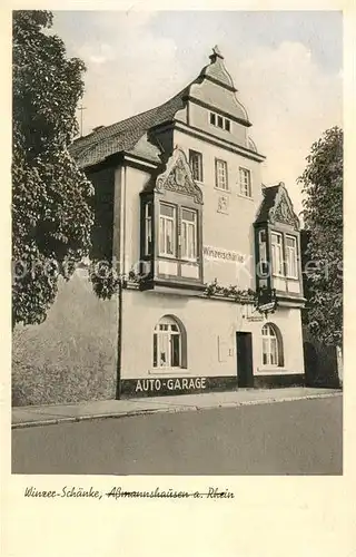 AK / Ansichtskarte Assmannshausen Winzer Schaenke Assmannshausen