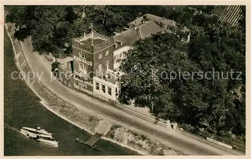 AK / Ansichtskarte Assmannshausen Fliegeraufnahme Kurhaus Graf Adolf Quelle Assmannshausen