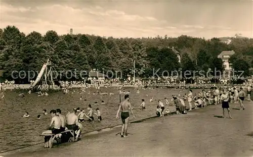 AK / Ansichtskarte Rodewisch Freibad Rodewisch