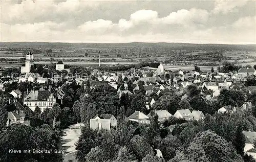 AK / Ansichtskarte Kleve Burg Kleve