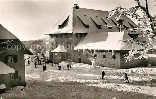 AK / Ansichtskarte Feldberg_Schwarzwald Kinderheilstaette Caritas Haus Feldberg Schwarzwald