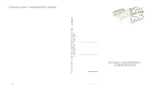 AK / Ansichtskarte Timmendorfer_Strand  Timmendorfer_Strand
