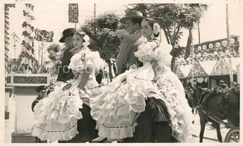 AK / Ansichtskarte Sevilla_Andalucia Fest  Sevilla_Andalucia