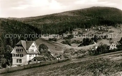 AK / Ansichtskarte Herrenalb_Bad Pension Waldschloesschen Herrenalb_Bad