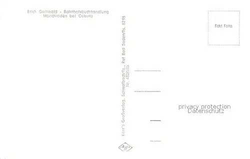 AK / Ansichtskarte Moenchroeden Jugendheim Moenchroeden