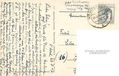 AK / Ansichtskarte Waechtersbach  Waechtersbach