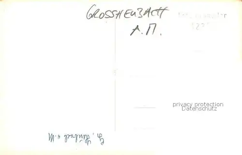 AK / Ansichtskarte Grossheubach  Grossheubach