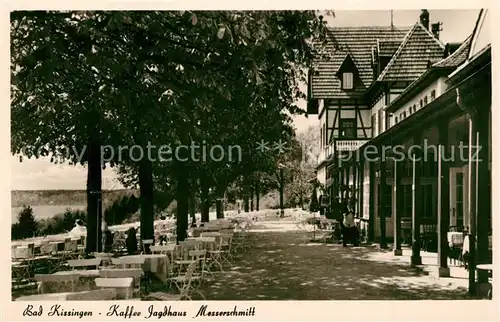 AK / Ansichtskarte Bad_Kissingen Kaffee Jagdhaus Messerschmitt Bad_Kissingen