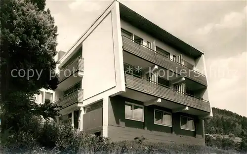 AK / Ansichtskarte Wildbad_Schwarzwald Gaestehaus Am Park  Wildbad_Schwarzwald