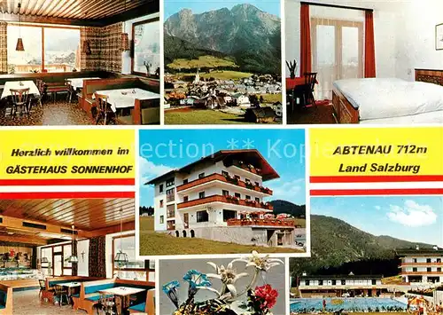 AK / Ansichtskarte Abtenau Gaestehaus Sonnenhof Abtenau