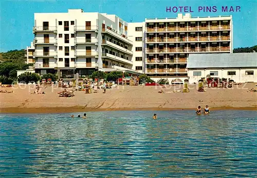 AK / Ansichtskarte Santa_Susana Hotel Pins Mar Strand Santa Susana
