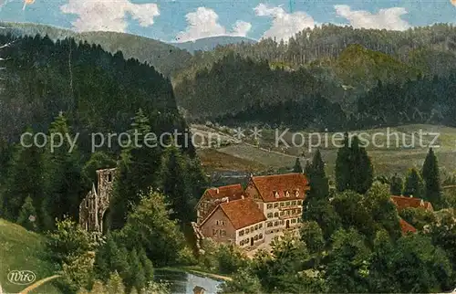 AK / Ansichtskarte Verlag_WIRO_Wiedemann_Nr. 2780 B Allerheiligen Schwarzwald  Verlag_WIRO_Wiedemann_Nr.