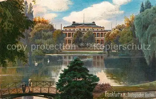 AK / Ansichtskarte Verlag_WIRO_Wiedemann_Nr. 2094 B Frankfurt am Main Zoologischer Garten Verlag_WIRO_Wiedemann_Nr.