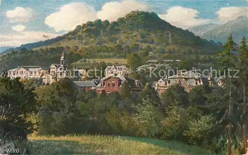 AK / Ansichtskarte Verlag_Wiedemann_WIRO_Nr. 2477 A Bad Blankenburg Schwarzatal Ruine Greifenstein Verlag_Wiedemann_WIRO_Nr.