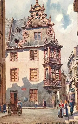 AK / Ansichtskarte Verlag_Tucks_Oilette_Nr. 187 B Mainz Altes Gymasium Charles E. Flower  Verlag_Tucks_Oilette_Nr.