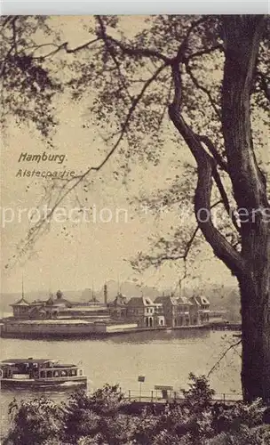 AK / Ansichtskarte Hamburg Alsterpartie Hamburg