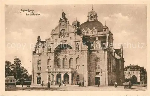 AK / Ansichtskarte Nuernberg Stadttheater Nuernberg