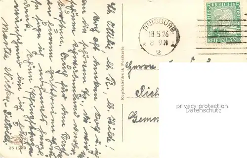 AK / Ansichtskarte Duisburg_Ruhr Stadttheater Duisburg Ruhr