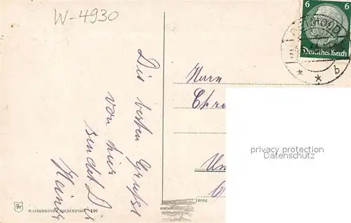 AK / Ansichtskarte Detmold Stadtpanorama Detmold