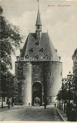 AK / Ansichtskarte Aachen Marschiertor Aachen