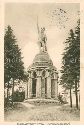 AK / Ansichtskarte Detmold Hermannsdenkmal Teutoburger Wald Detmold