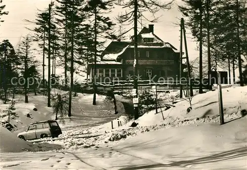 AK / Ansichtskarte Tiske_Steny Turisticka chata Tiske_Steny