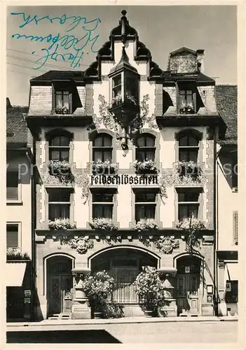 AK / Ansichtskarte Rheinfelden_AG Restaurant Feldschloesschen Rheinfelden AG