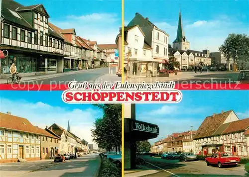 AK / Ansichtskarte Schoeppenstedt Strassenpartien Schoeppenstedt