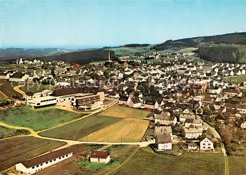 AK / Ansichtskarte Schwarzenbach_Wald Fliegeraufnahme Schwarzenbach Wald