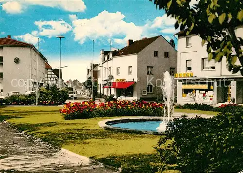 AK / Ansichtskarte St_Augustin_Westfalen Park Brunnen St_Augustin_Westfalen