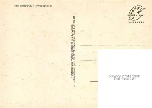 AK / Ansichtskarte Windeck_Sieg Fliegeraufnahme Windeck Sieg