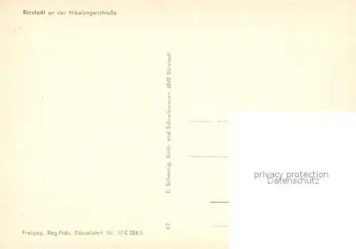 AK / Ansichtskarte Buerstadt Fliegeraufnahme Buerstadt