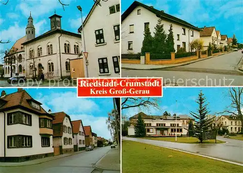 AK / Ansichtskarte Crumstadt_Hessen Teilansichten Crumstadt_Hessen