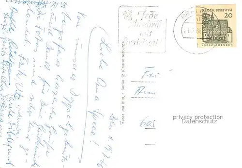 AK / Ansichtskarte Berlin Autobusbahnhof am Funkturm Berlin