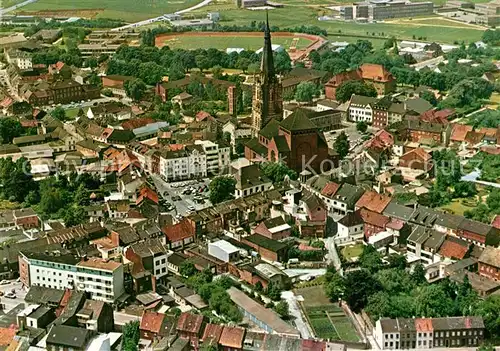 AK / Ansichtskarte Erkelenz Fliegeraufnahme mit Kirche Erkelenz